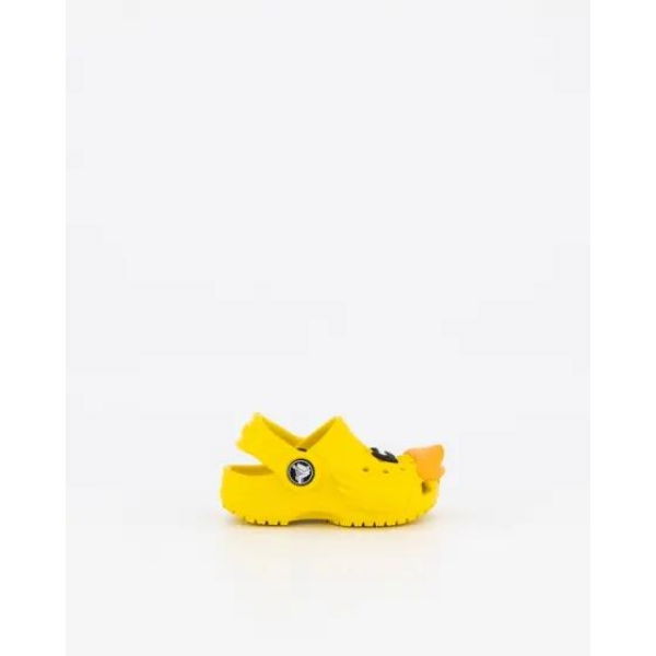 Crocs Kids Classic 'i Am Rubber Ducky' Clog Sunflower