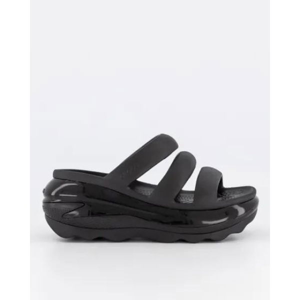 Crocs Mega Crush Triple Strap Black