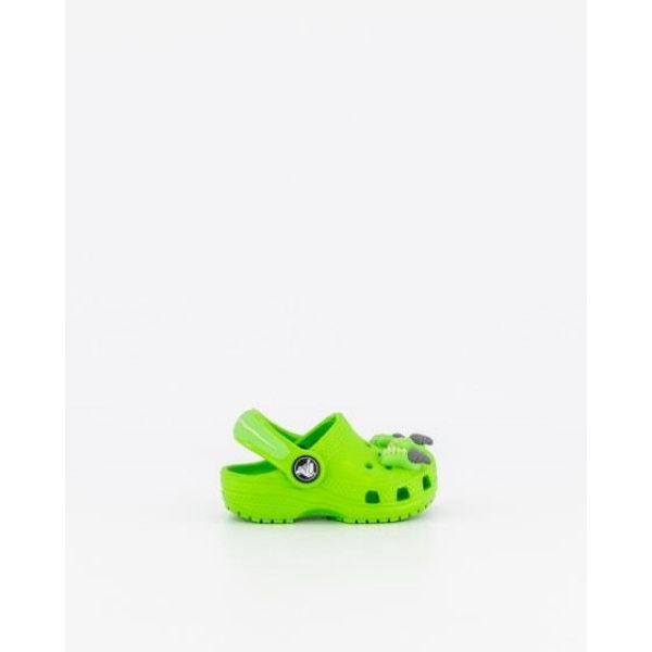 Crocs Toddler Classic I Am Dinosaur Clog Green Slime