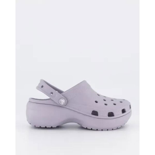 Crocs Womens Classic Platform Clog Mauve Mist