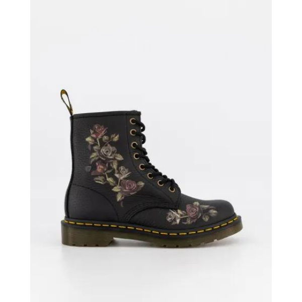 Dr Martens 1460 Nappa Decayed Roses Classic Tumbled Nappa