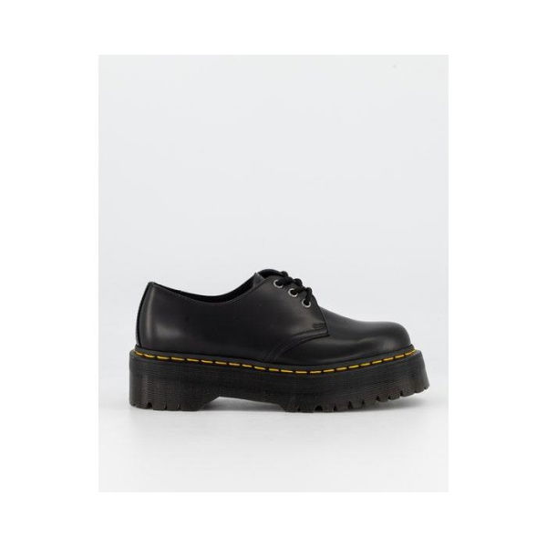 Dr Martens 1461 Quad Polished Smooth Black Polished Smooth