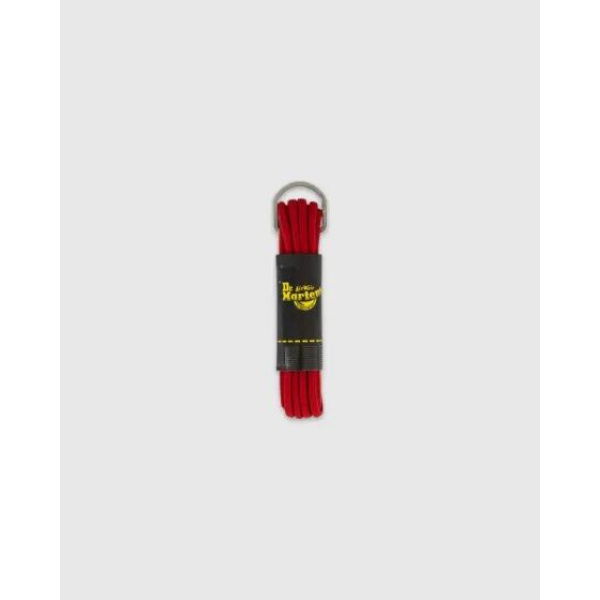 Dr Martens Accessories 140cm Round Laces (8-10 Eye) Red Round