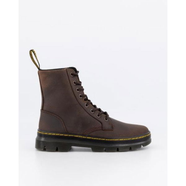 Dr Martens Combs Crazy Horse Dark Brown Crazy Horse