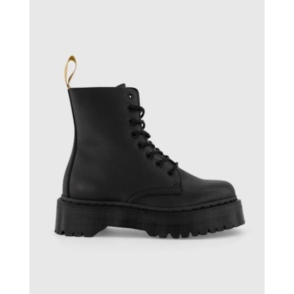 Dr Martens Jadon Ii Mono Vegan Black Felix Rub Off