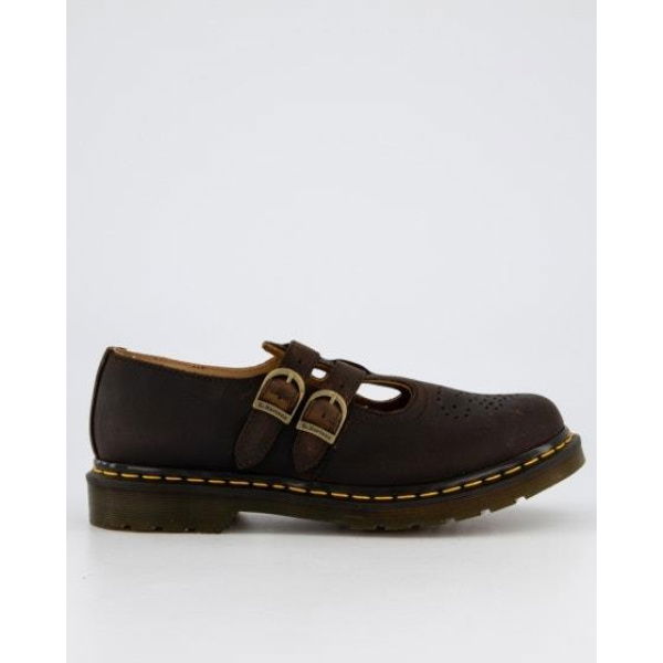 Dr Martens Womens 8065 Mary Jane Crazy Horse Dark Brown Crazy Horse