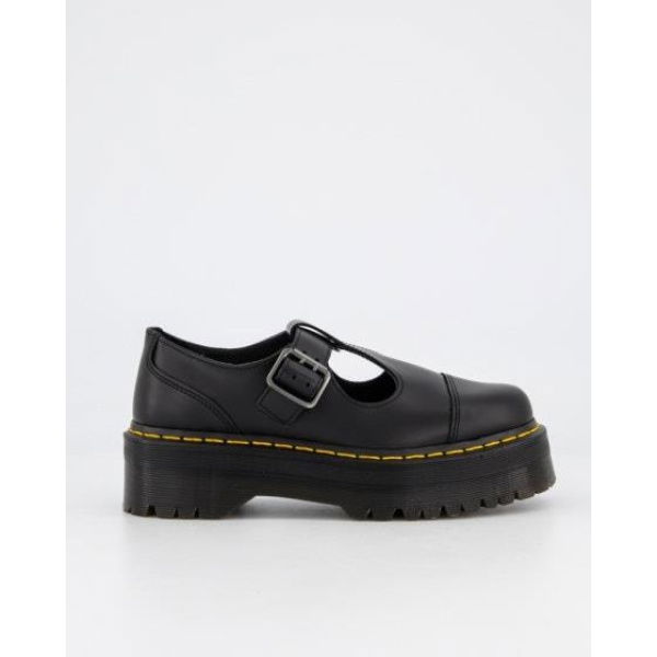 Dr Martens Womens Bethan Smooth Black Polished Smooth