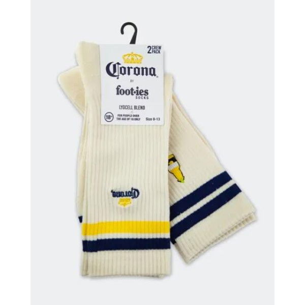 Foot-ies Corona Socks Cream