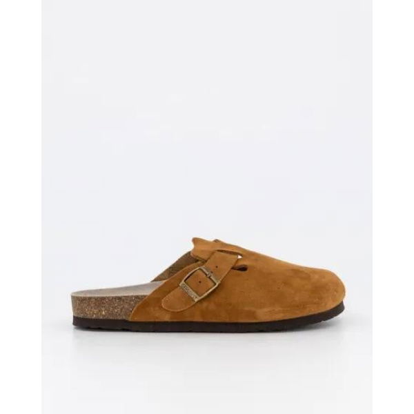 Genuins Riva Clog Brown Suede