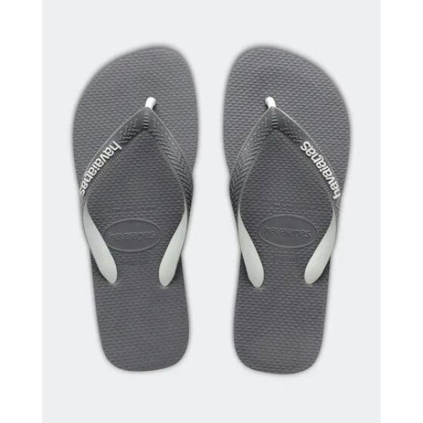 Havaianas Mens Top Mix Steel Thongs Steel Grey