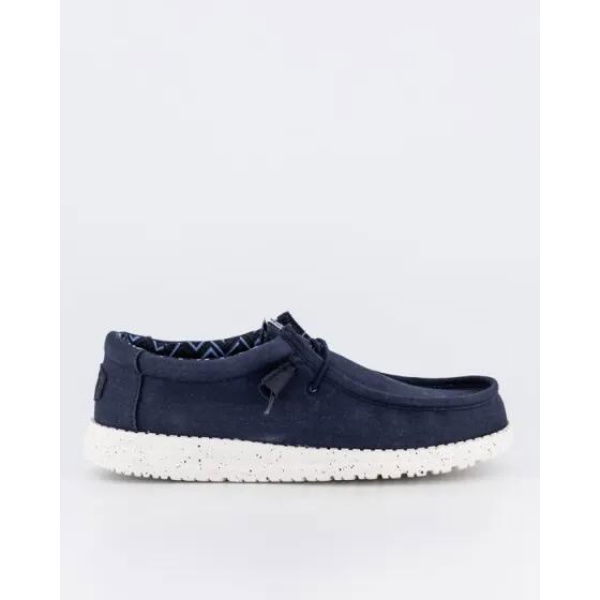 Hey Dude Wally Suede Navy