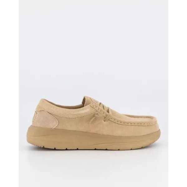 Hey Dude Wally Suede Tan