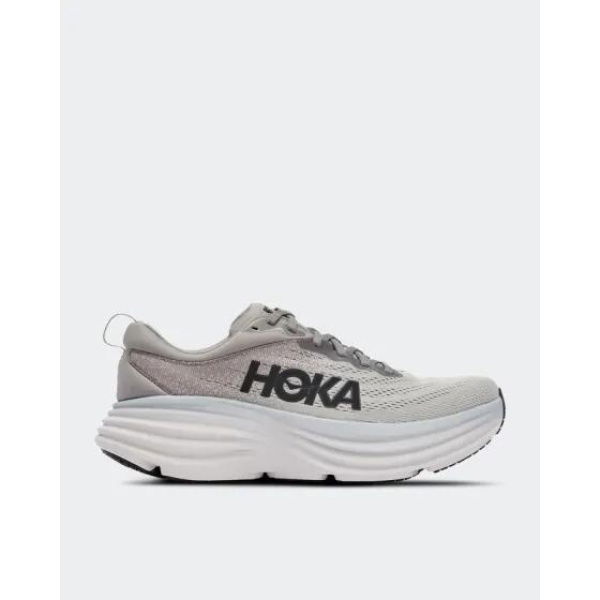 Hoka Mens Bondi 8 Sharkskin