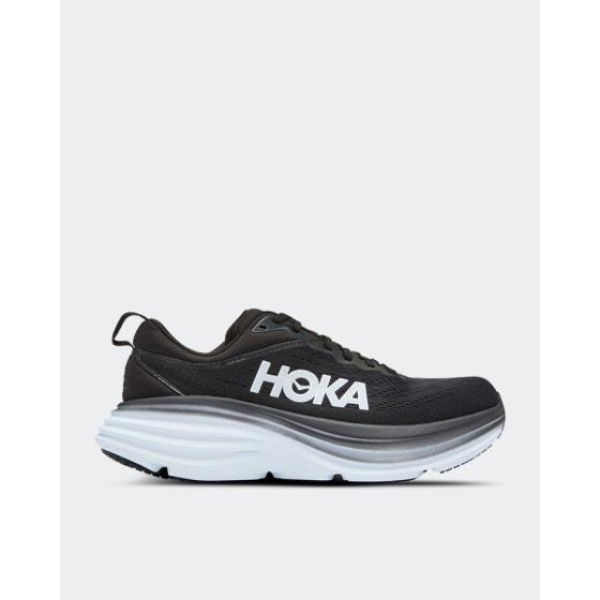 Hoka Womens Bondi 8 (wide) Black