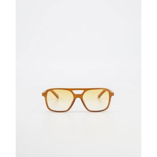 Itno Boston Sunglasses Light Brown