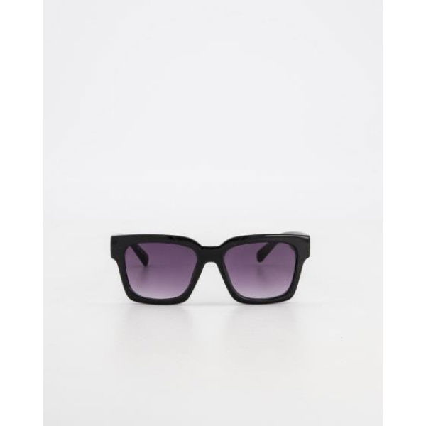 Itno Evelyn Sunglasses Black Smoke