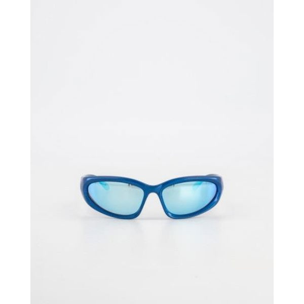 Itno Teresa Sunglasses Metallic Blue Mirror