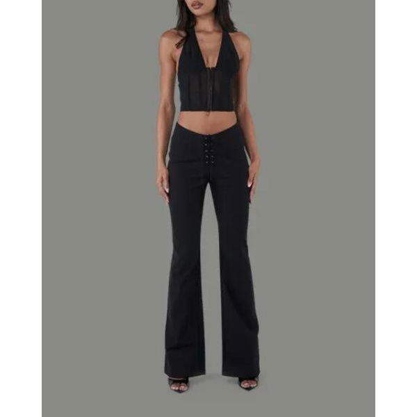 Jgr & Stn Jules Flare Pant Black