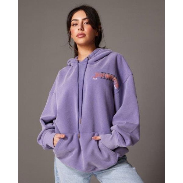 Jgr & Stn Tour Hoodie Purple