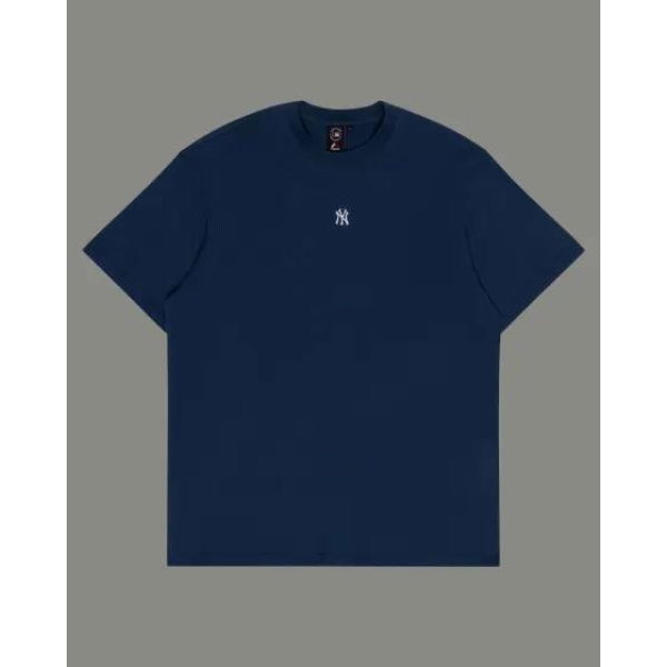 Majestic Ny Yankees Embroidered Tee True Navy