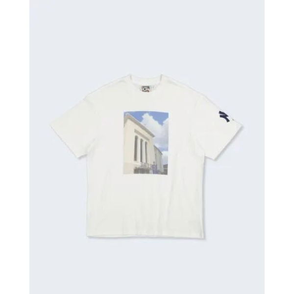 Majestic Ny Yankees Stadium Tee Optic White