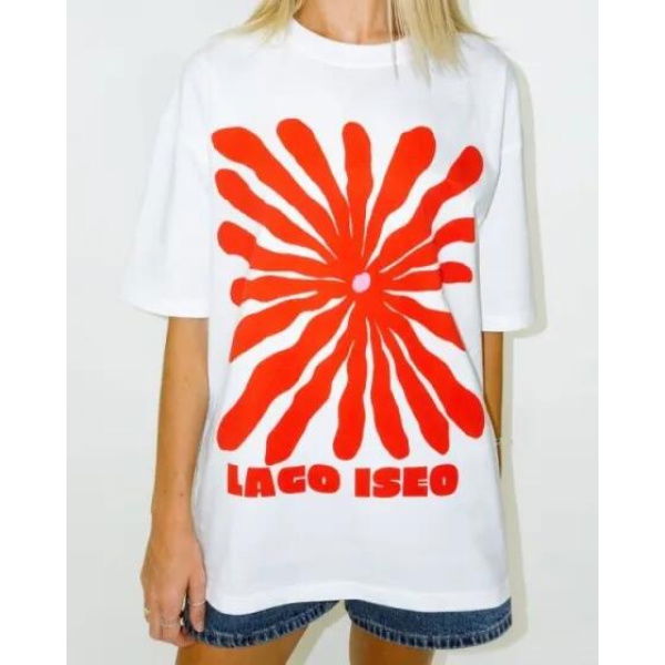 Maku The Label Lago Iseo Oversized Tee White