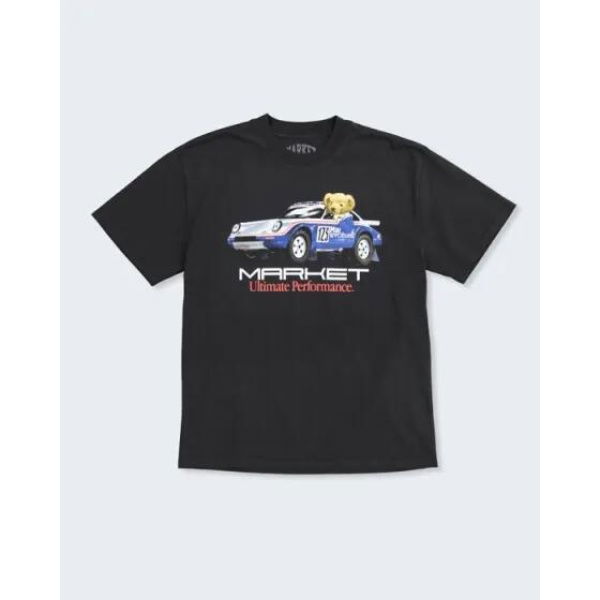 Market Ultimate Rally Bear Tee Washed-black