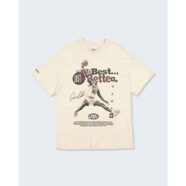 Mitchell & Ness Chicago Bulls Greatest Team Tee Whisper Pink