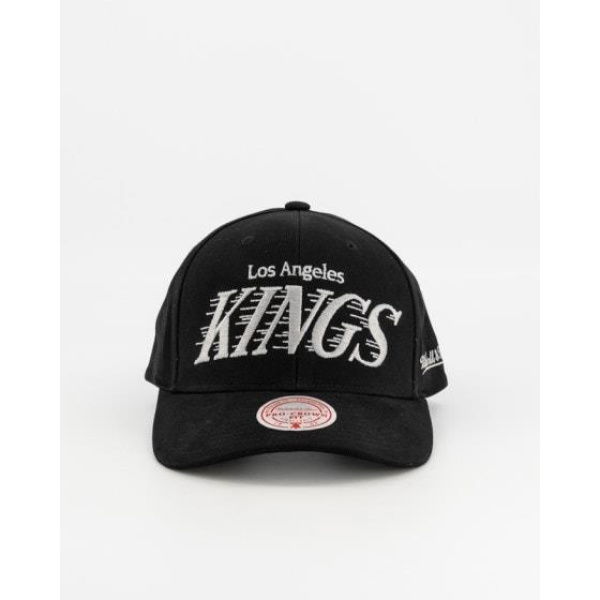 Mitchell & Ness Los Angeles Kings Eazy Pro Crown Snapback Black