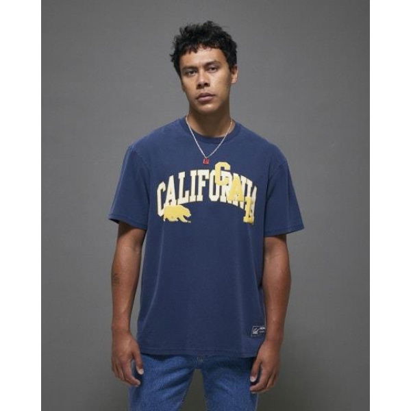 Ncaa Berkeley Collage Vintage Tee Vintage Navy