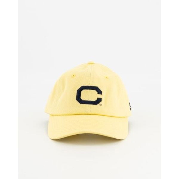 Ncaa Lettermark Dad Cap Lemon Sortbet