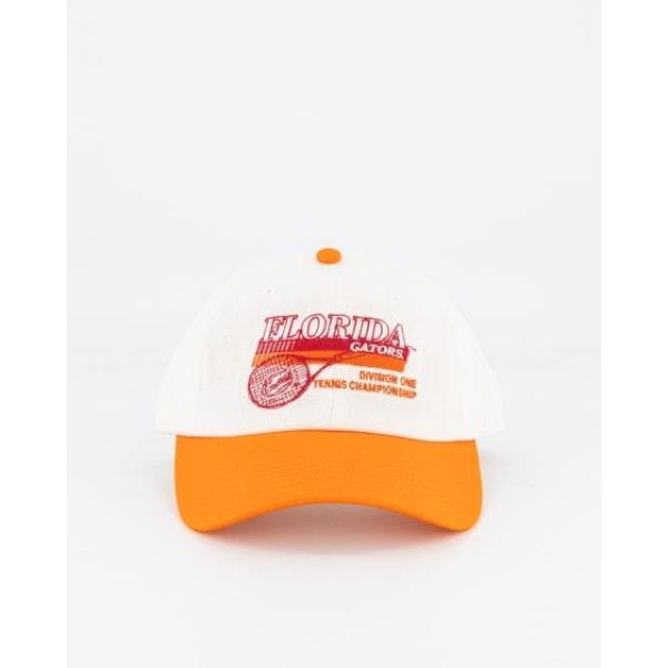 Ncaa University Of Florida Tennis Grid Cap Vintage White