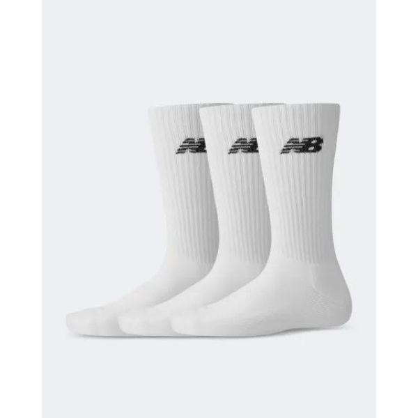 New Balance Everyday Crew Socks - 3 Pack White