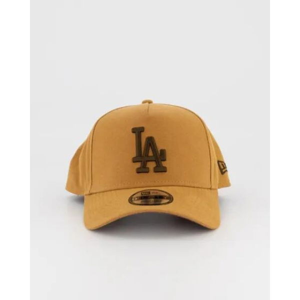 New Era La Dodgers 9forty A-frame Cap Med Beige