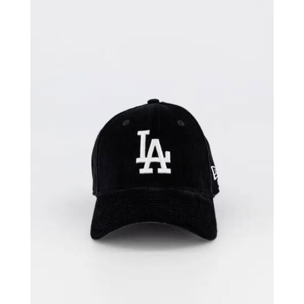 New Era La Dodgers Black Corduroy Open Market Black