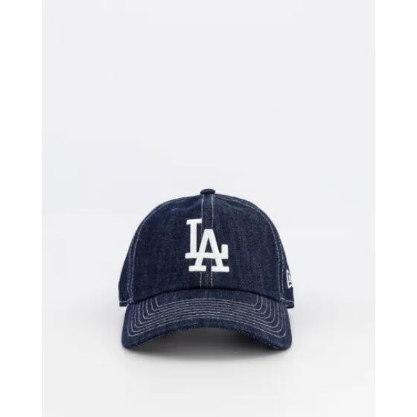 New Era La Dodgers Casual Classic Washed Denim White