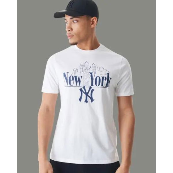 New Era Ny Table Tee White