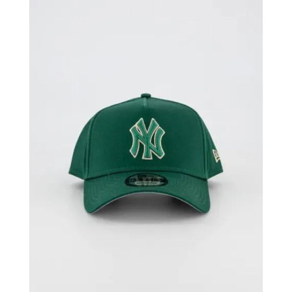 New Era Ny Yankees 9forty A-frame Cap Green Med