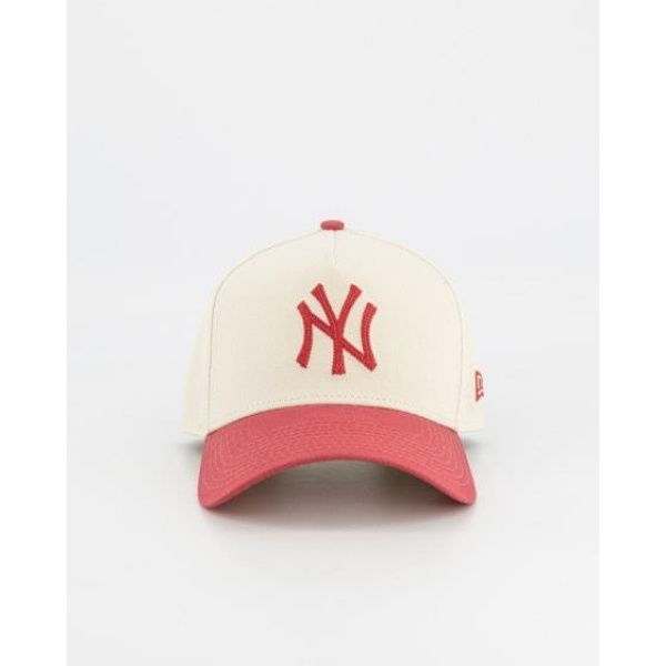 New Era Ny Yankees 9forty A-frame White Cork | Litmus Pink