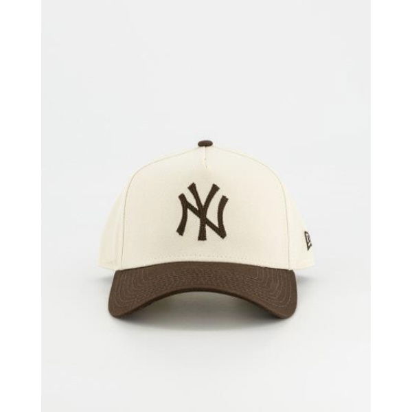 New Era Ny Yankees 9forty A-frame White Cork | Walnut