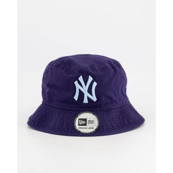 New Era Ny Yankees Bucket Hat Purple