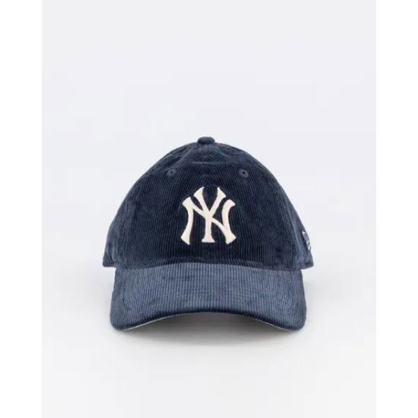 New Era Ny Yankees Cord Cap Blue White