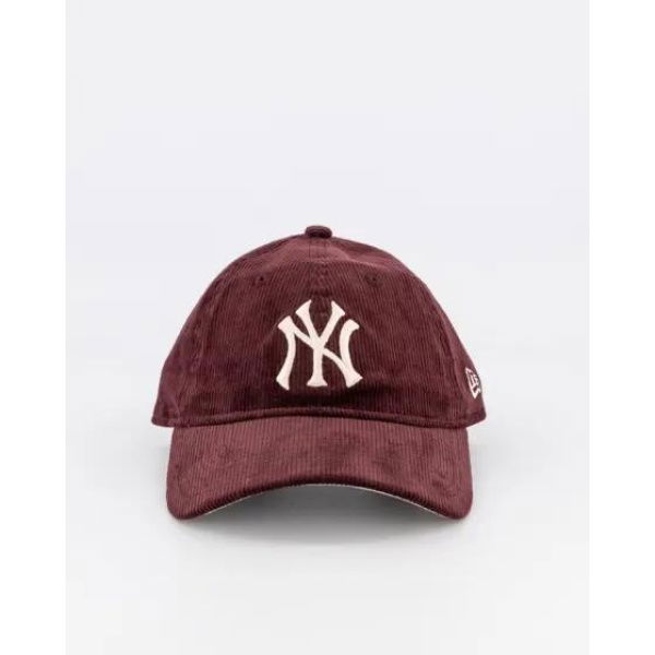 New Era Ny Yankees Cord Cap Purple White