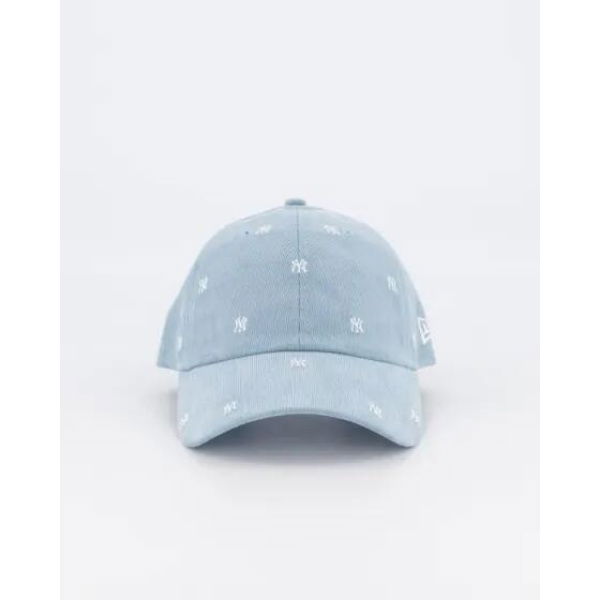 New Era Ny Yankees Monogram Casual Classic Cap Pale Blue