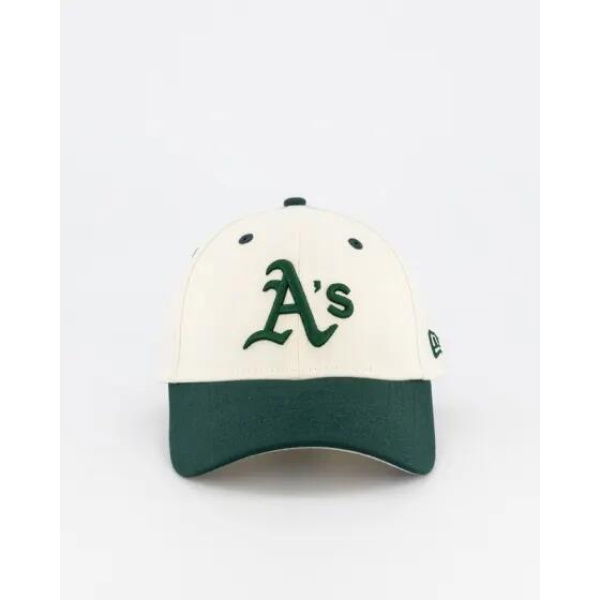 New Era Oakland Athletics 39thirty Chrome White