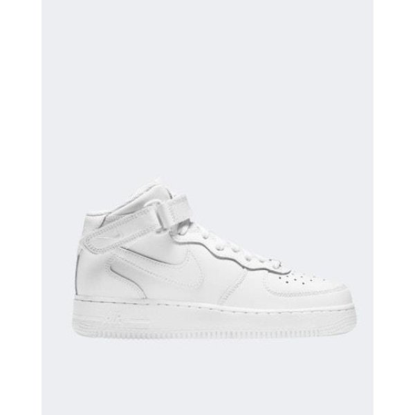 Nike Kids Air Force 1 Mid Le White