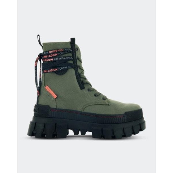 Palladium Womens Revolt Boot Tx Olive Night