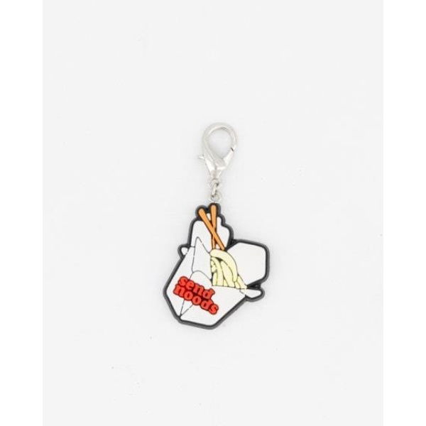 Platypus Accessories Noodles Shoe Charm White