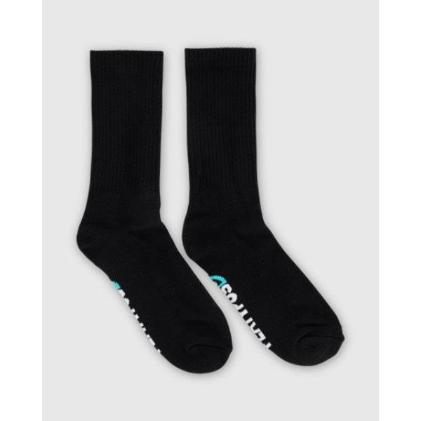 Platypus Socks Platypus Crew Socks 3 Pk (10-12) Black