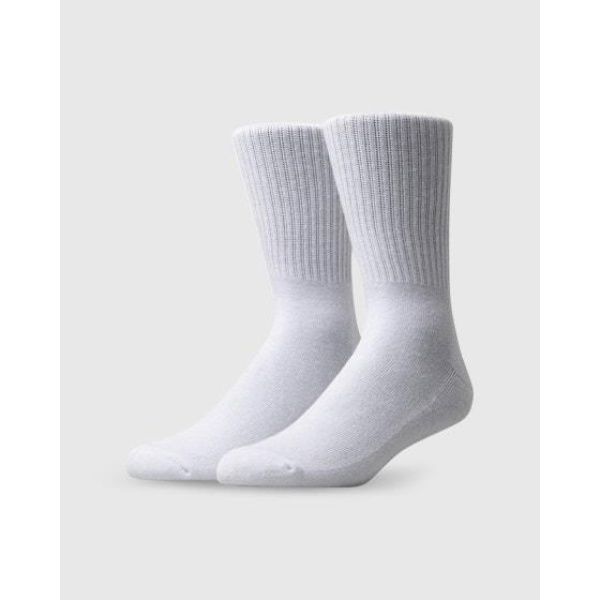 Platypus Socks Platypus Crew Socks 3 Pk (10-12) White